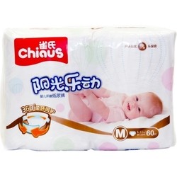 Chiaus Premium Diapers M / 60 pcs