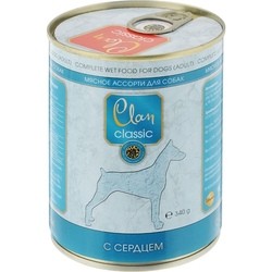 Clan Classic Adult Canned Heart 0.34 kg