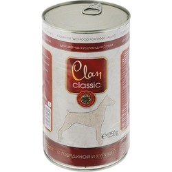 Clan Classic Adult Canned Beef/Chicken 1.25 kg