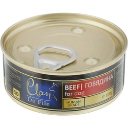 Clan De File Adult Canned Beef 0.1 kg