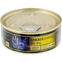 Clan De File Adult Canned Chicken 0.1 kg
