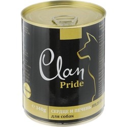 Clan Pride Adult Canned Turkey Heart/Liver 0.34 kg