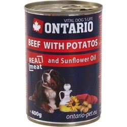 Ontario Adult Canned with Beef/Potatoes 0.4 kg