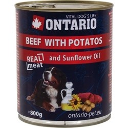 Ontario Adult Canned with Beef/Potatoes 0.8 kg