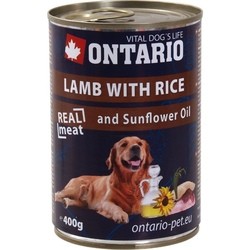 Ontario Adult Canned with Lamb/Rice 0.4 kg