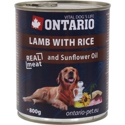 Ontario Adult Canned with Lamb/Rice 0.8 kg