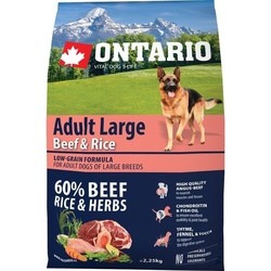 Ontario Adult Large Beef/Rice 2.25 kg