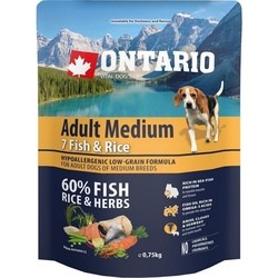 Ontario Adult Medium 7 Fish/Rice 0.75 kg