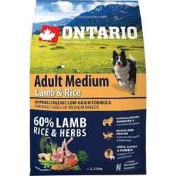Ontario Adult Medium Lamb/Rice 2.25 kg