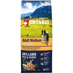 Ontario Adult Medium Lamb/Rice 12 kg