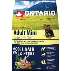 Ontario Adult Mini Lamb/Rice 2.25 kg