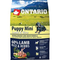 Ontario Puppy Mini Lamb/Rice 2.25 kg