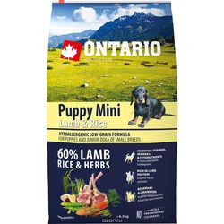 Ontario Puppy Mini Lamb/Rice 6.5 kg