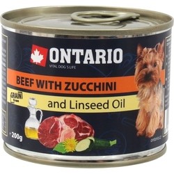 Ontario Adult Mini Canned with Beef/Zucchini 0.2 kg