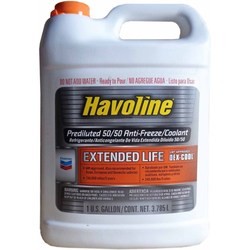 Chevron Havoline Prediluted 50/50 Dex-Cool Extended Life Antifreeze 3.78L