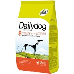 Dailypet Adult Medium/Large Breed Turkey/Barley 3 kg
