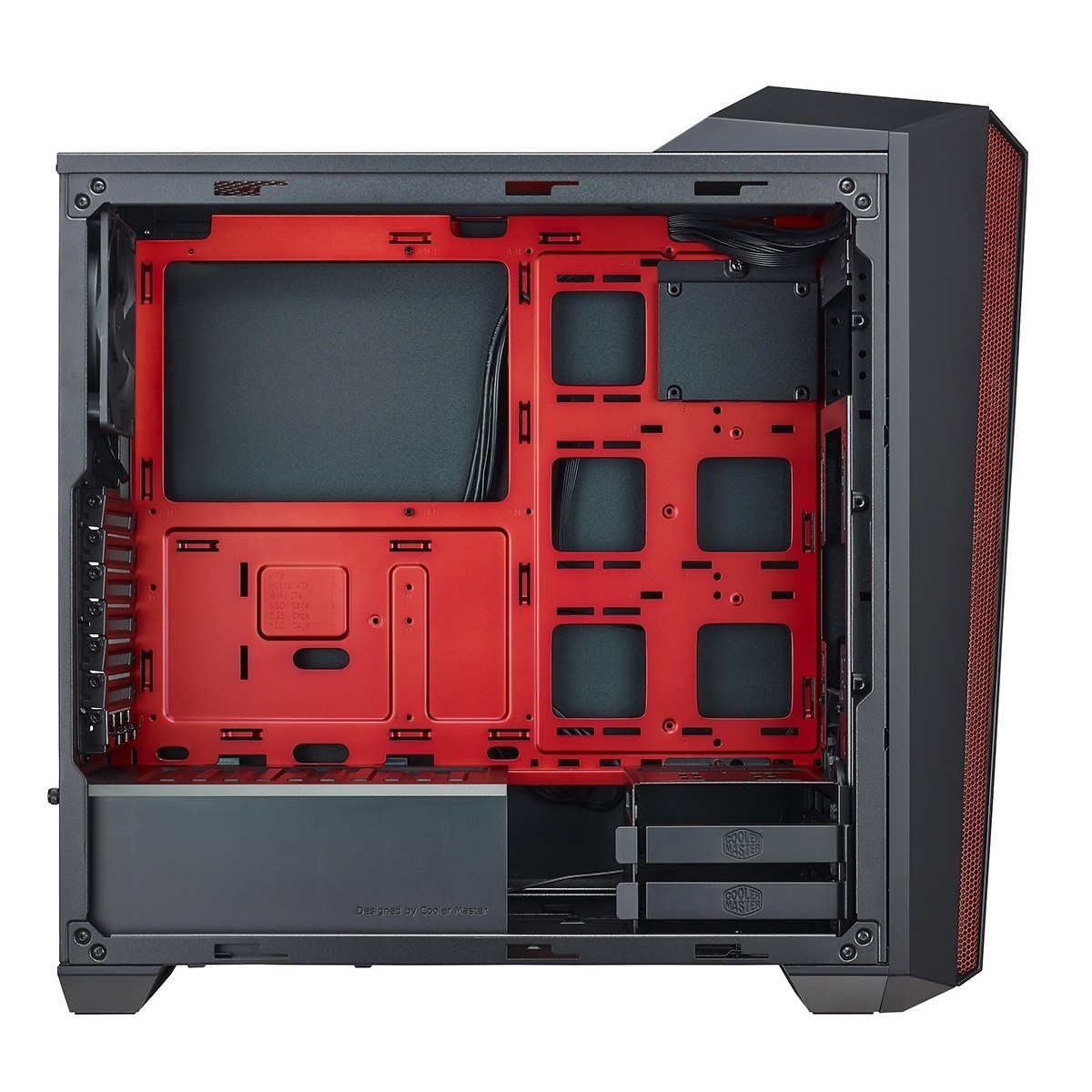 Кул блок. Корпус Cooler Master MASTERBOX 5. Корпус для ПК Cooler Master MASTERBOX 5 (MCX-b5s1-KWNN-11). Корпус кулер мастер Mini ATX. Cooler Master корпус Red.