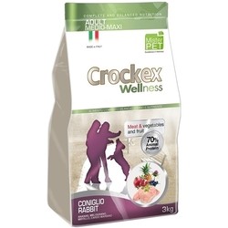 Crockex Wellness Adult Medium/Maxi Breed Coniglio Rabbit 3 kg