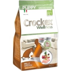 Crockex Wellness Puppy Medium/Maxi Breed Pollo Chicken 3 kg