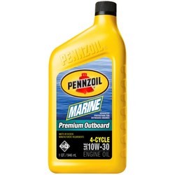 Pennzoil Marine Premium Outboard 4-cycle 10W-30 1L