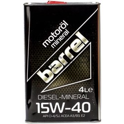 Barrel Diesel-Mineral 15W-40 4L