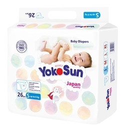 Yokosun Diapers S / 26 pcs