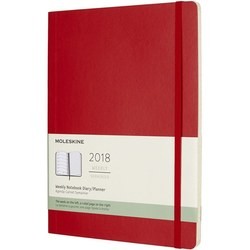 Moleskine Weekly Planner Soft Large Red