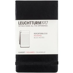 Leuchtturm1917 Squared Reporter Notebook Black