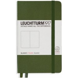 Leuchtturm1917 Plain Notebook Pocket Green