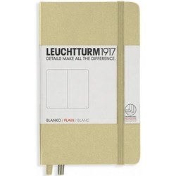 Leuchtturm1917 Plain Notebook Pocket Beige