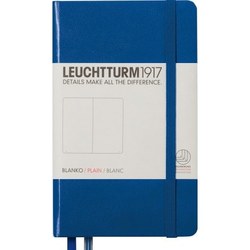 Leuchtturm1917 Plain Notebook Pocket Blue