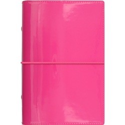 Filofax Domino Patent Personal Pink