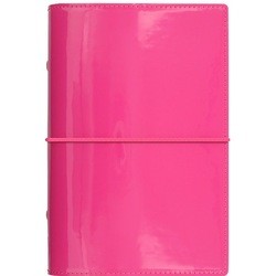 Filofax Domino Patent Pocket Pink