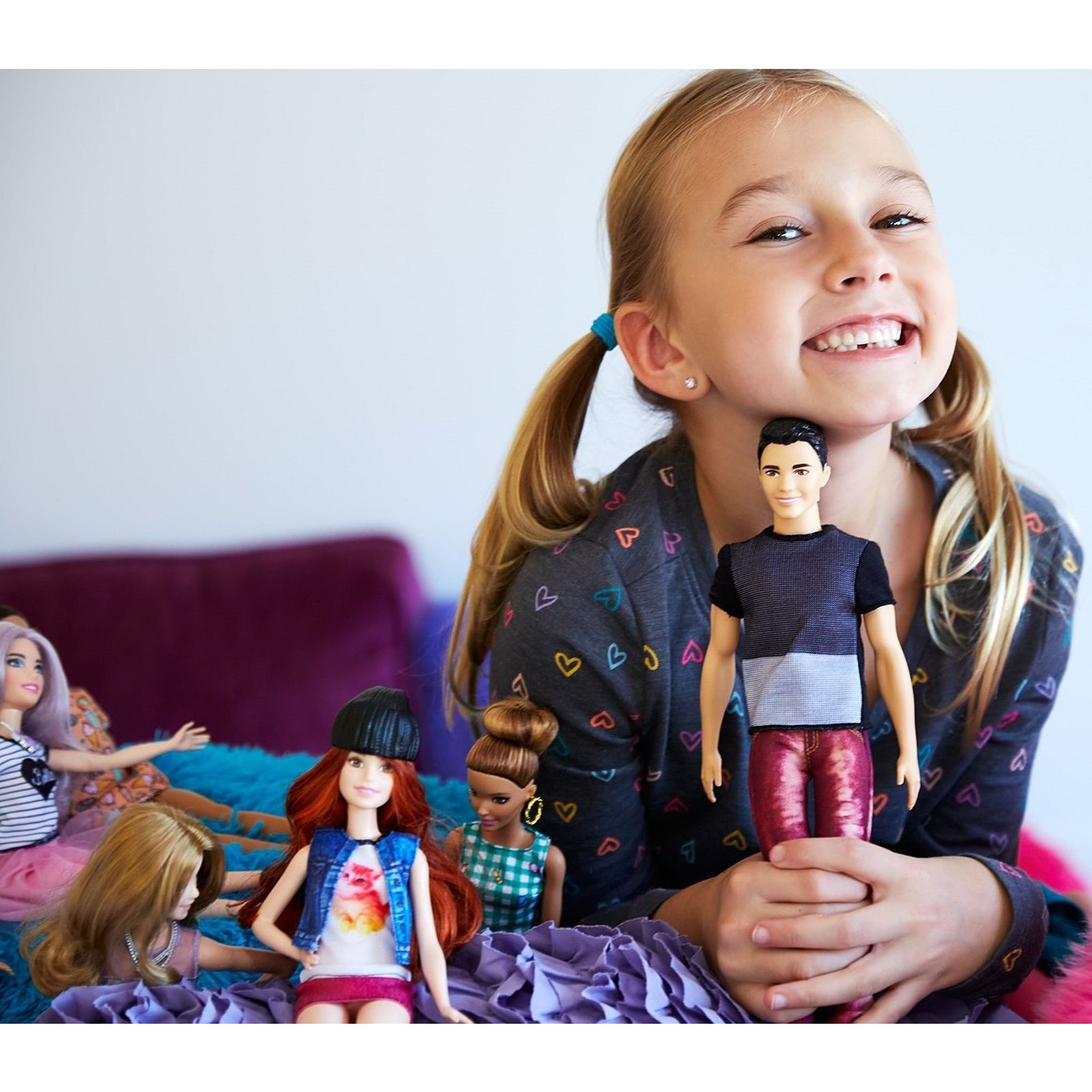 Barbie Fashionistas Ken Color Blocked Cool DWK47
