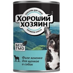 Horoshiy Hozyain Puppy Canned with Lamb 0.34 kg