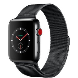 Apple Watch 3 42 mm Cellular (черный)