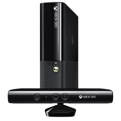 Microsoft Xbox 360 E 4GB + Kinect + Game