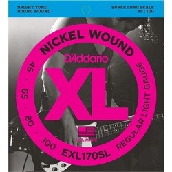 DAddario XL Nickel Wound Bass SL 45-100