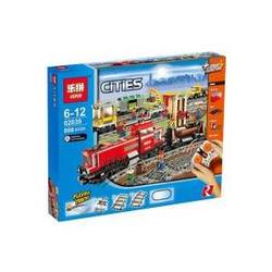 Lepin Red Cargo Train 02039