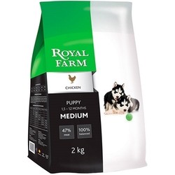 Royal Farm Puppy Medium Breed Chicken 12 kg