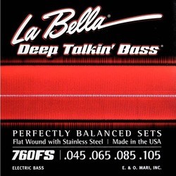 La Bella Deep Talkin' Bass Flats 45-105