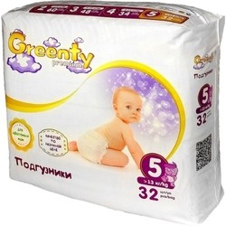 Greenty Premium Diapers 5 / 32 pcs