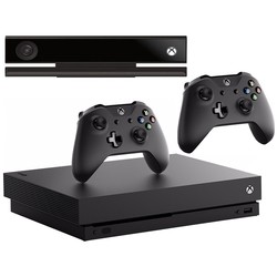 Microsoft Xbox One X + Gamepad + Game + Kinect