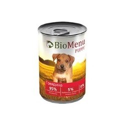 BioMenu Puppy Canned with Beef 0.41 kg