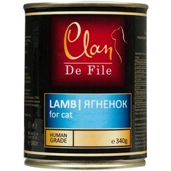 Clan De File Adult Canned with Lamb 0.34 kg