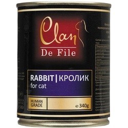 Clan De File Adult Canned with Rabbit 0.34 kg