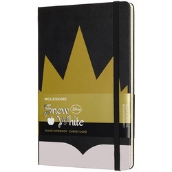 Moleskine Snow White Ruled Notebook Black