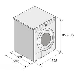 Asko W4086C (белый)