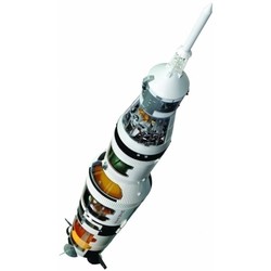 4D Master Saturn V Rocket Cutaway 26117