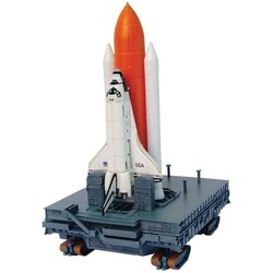 4D Master Space Shuttle with Booster on Launching Pad 26376